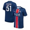 Paris Saint-Germain Willian Pacho #51 Hemmatröja 2024-25 Korta ärmar